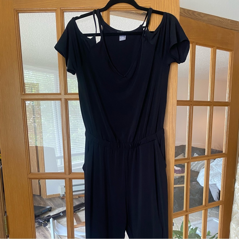 VENUS Black Jumpsuit S